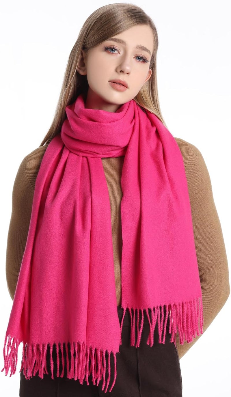 Sofier Pashmina Shawls And Wraps for Women for Evening Dress Warm Winter Scarf Wedding Bride Bridesmaid Gifts Cashmere Feel - Image 4